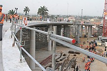  Des sections de voies fermées à la circulation mardi à Abidjan à l'occasion de l'inauguration du pont HKB
