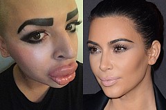(Vidéo et Photos) Il dépense 125 000€ pour ressembler à Kim Kardashian (Vidéo et Photos) Il dépense 125 000€ pour ressembler à Kim Kardashian