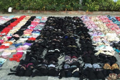 (photos) Chine: Un voleur de sous-vêtements démasqué, plus de 2.000 soutiens-gorges et petites culottes retrouvés