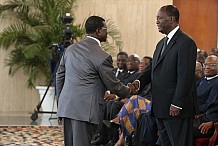 Nouvel an: présentation de vœux des corps constitués au Président Ouattara, lundi