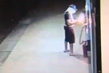 (Vidéo) Une attaque à l’explosif d’un distributeur de billets bien ratée