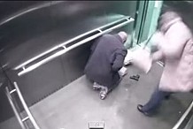 (Vidéo) policier se tire dessus par accident avec son arme de service