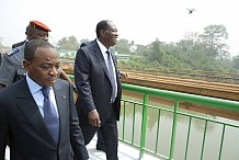 Le Chef de l’Etat a inauguré le nouveau pont de la Marahoué à Bouaflé.