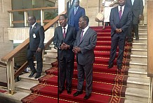 Le Chef de l’Etat a eu un entretien avec son homologue béninois, S.E.M. Thomas Yayi Boni