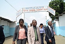 Incendie à l’hôpital général d’Abobo sud : Une délégation du ministère de la santé s'est rendu sur les lieux du sinistre