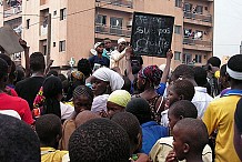 Manifestation anti-Charlie Hebdo dans le calme à Abidjan