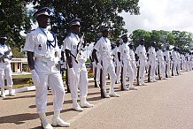 Des élèves sous-officiers gendarmes présentés au drapeau, jeudi