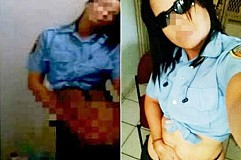 Une policière suspendue pour avoir été photographiée en train de se masturber en uniforme