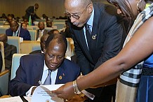 Le Chef de l’Etat a signé l’acte d’adhésion de la Côte d’Ivoire au MAEP