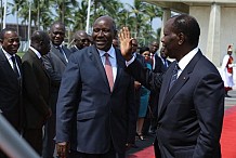 Alassane Ouattara à Paris sur invitation de François Hollande