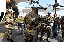 Décès de trois soldats Marocains de l'ONU dans l'Ouest ivoirien 