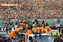Les Eléphants ont regagné Abidjan après avoir remporté la CAN 2015