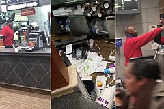 (Vidéo) Un employé fou furieux saccage un McDonald's aux États-Unis (Vidéo) Un employé fou furieux saccage un McDonald's aux États-Unis