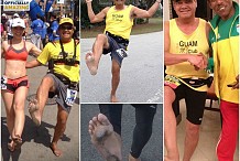 Il a couru 101 marathons pieds nus en un an