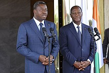 Ouattara et Gnassingbé s’engagent pour des élections libres en Côte d’Ivoire et au Togo