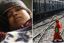 Inde: Né dans les WC d'un train, un bébé survit sur les rails