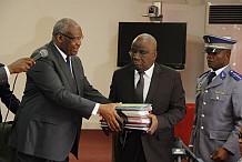René François Aphing-Kouassi prend fonction à la tête de la Cour suprême