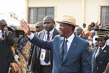 Le président Ouattara dans le Bas-Sassandra ce matin