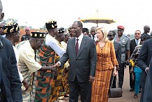 Alassane Ouattara ‘'heureux'' d'être à San-Pédro 