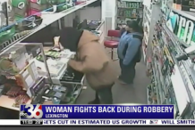(vidéo)Etats-Unis: Une employée tire sur un braqueur et se bat avec lui pour protéger sa caisse 