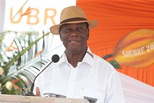 A soubré, le président Ouattara déclare la guerre aux coupeurs de route