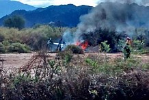(Vidéo) Argentine: Une collision entre deux hélicoptères fait dix morts