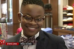 (vidéo) Etats Unis: A douze ans, il devient le plus jeune chef d’entreprise du pays