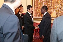 Côte d’Ivoire : Alassane Ouattara échange avec le vice-ministre chinois des AE