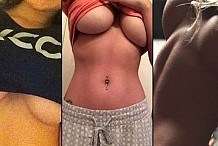 (photos) Underboob: Le nouveau défi coquin qui envahit les réseaux sociaux