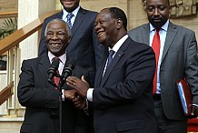 Thabo Mbéki invite l'opposition ivoirienne à participer à la prochaine élection présidentielle   