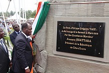 Inauguration du Pont de Jacqueville après des ''attentes et difficultés''