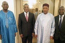 Affi N'guessan chez le président Nigérien
