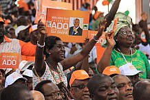 Présidentielle 2015 : Ouattara plébiscité candidat du RDR, les militants appelés à propager la 