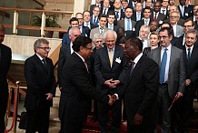 Situation socio-politique : Le président Ouattara rassure les investisseurs français