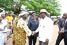 Le Chef de l’Etat a échangé avec les populations d’Agboville dans le cadre d’une visite d’Etat dans le Département