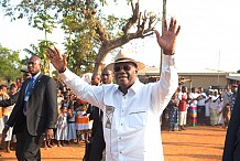 Le président Ouattara veut visiter toutes les régions avant septembre 2015