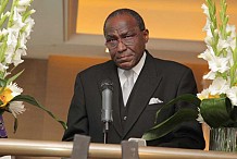 Le nouveau Représentant permanent de la Côte d'Ivoire a présenté aujourd'hui ses lettres de créance au Secrétaire général de l'ONU.