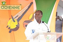A Odienné, le président Ouattara réaffirme sa confiance en la CEI et invite les populations à participer au recensement électoral