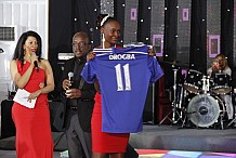 Un maillot de Drogba vendu à 4 millions FCFA au gala de la Fondation Kalou 