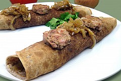 Crêpes à l'andouillette