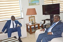 Infrastructures sportives: le ministre Amichia en phase avec le BNETD
