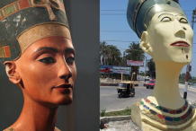 Egypte : Un sculpteur rate le buste de Nefertiti, scandale dans le pays
