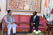  Le Chef de l’Etat a eu un entretien avec un Emissaire du Premier Ministre indien
