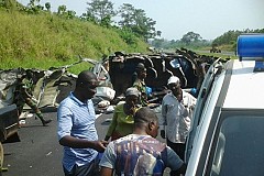 Bangolo / Graves accidents de la circulation: Un mort et plusieurs blessés graves dont un bébé, son père et sa mère