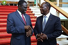  Le Chef de l’Etat a eu un entretien avec le Président de la Transition, Président du Faso