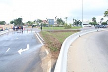 Le premier Ministre a inauguré la bretelle de la rue des jardins de Cocody
