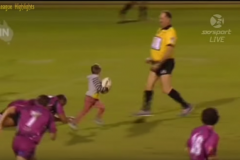 (Vidéo) Australie: A 4 ans, il traverse le terrain de rugby et marque un essai