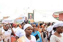 Présidentielle ivoirienne: la présidente du RFR mobilise pour la réélection de Ouattara  