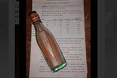 Un message retrouvé dans une «bouteille à la mer» de 108 ans Un message retrouvé dans une «bouteille à la mer» de 108 ans