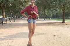 (Vidéo) Les plus longues jambes des Etats-Unis mesurent 124 cm